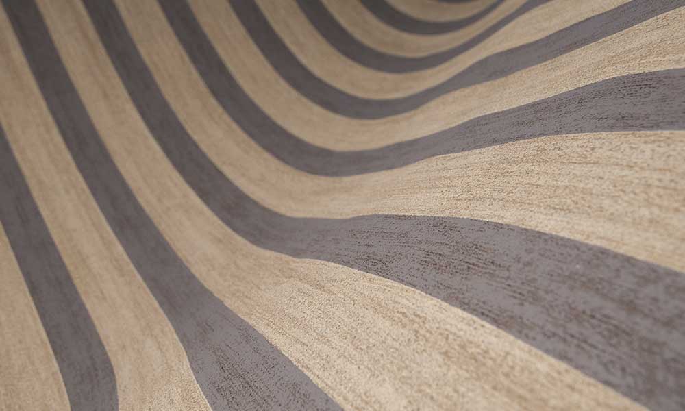 Arte Flamant Les Rayures Petite Stripe 78118 Grain de Poivre
