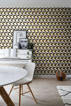 Esta Home Black & White with a splash of Gold 139118