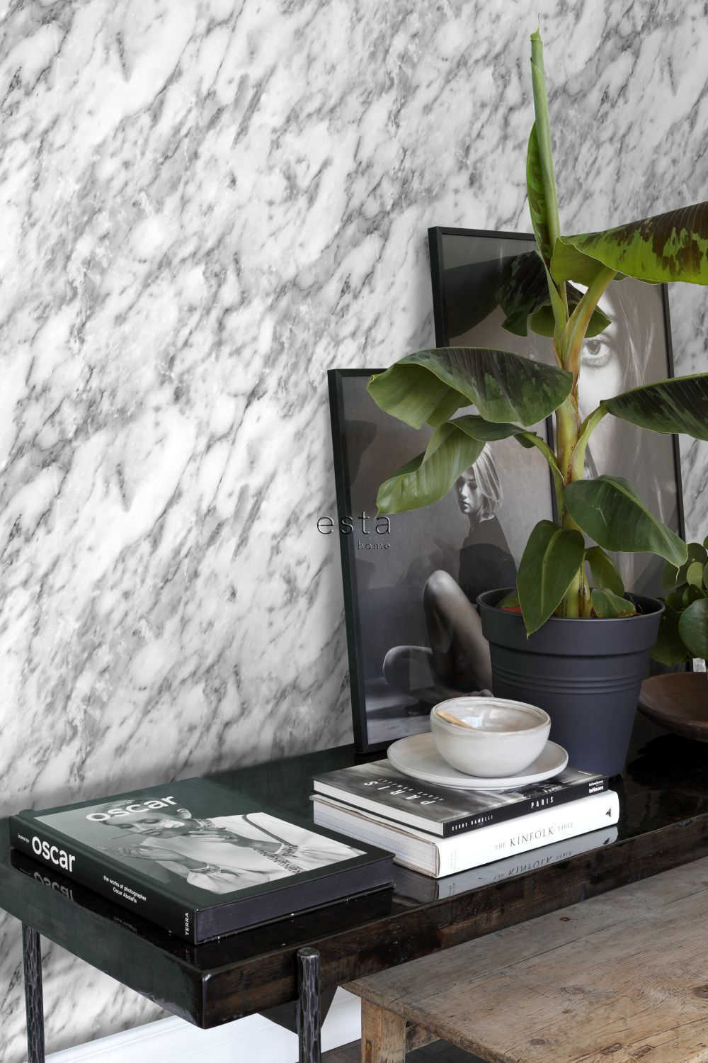 Esta Home Black & White with a splash of Gold 139119