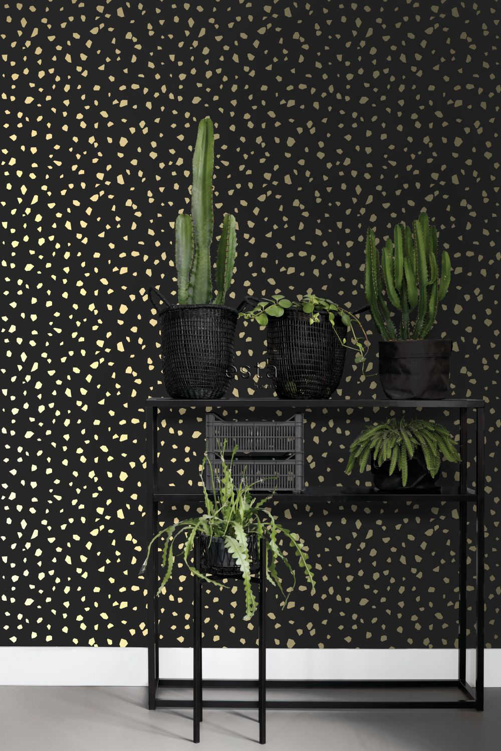 Esta Home Black & White with a splash of Gold 139134