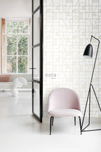 Esta Home Black & White with a splash of Gold 139141