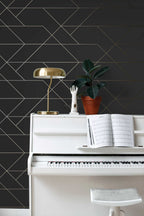 Esta Home Black & White with a splash of Gold 139144