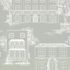 Little Greene 20th Century Papers Hampstead 1949 Cool Grey