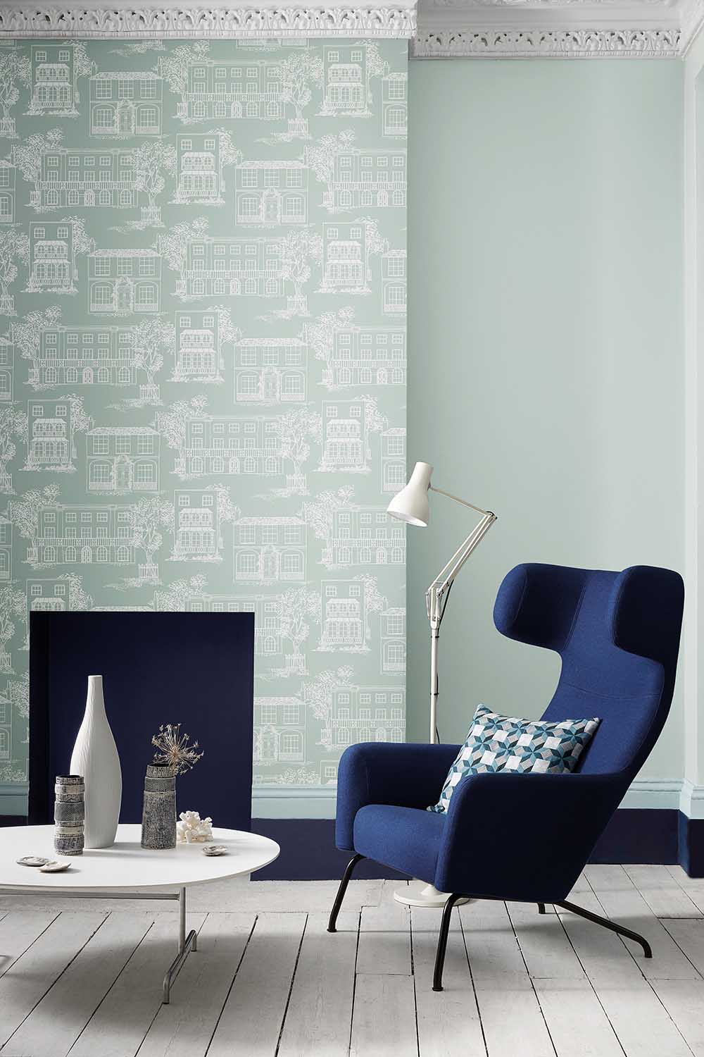 Little Greene 20th Century Papers Hampstead 1949 Penumbra