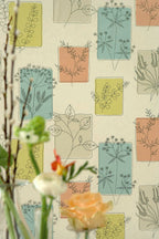 Little Greene 20th Century Papers Herbes 1955 Cocktail