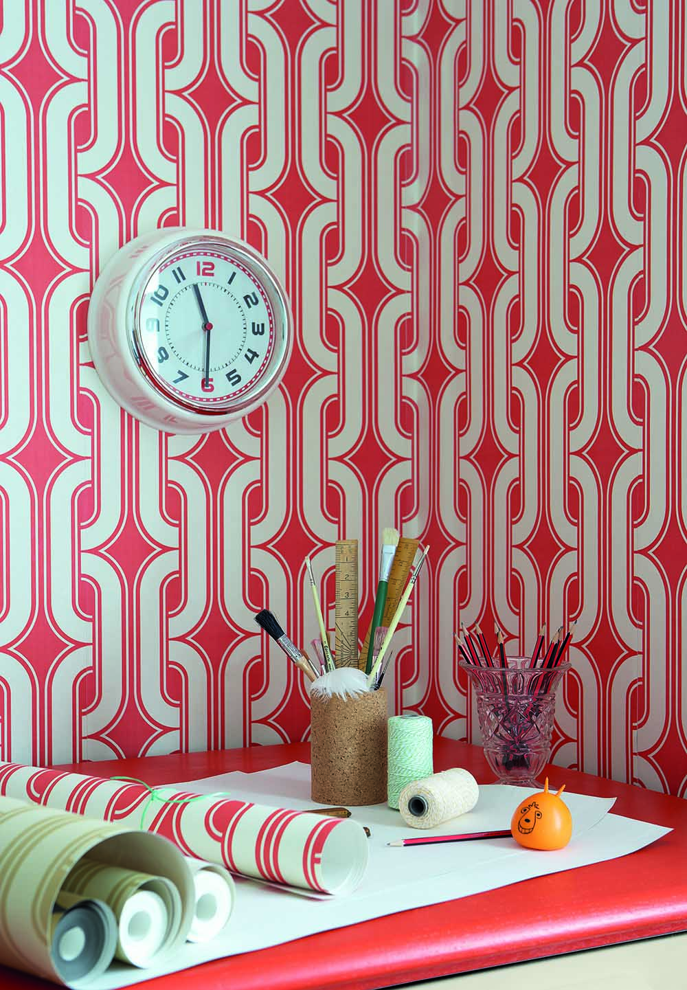 Little Greene 20th Century Papers Lavaliers 1975 Atomic