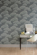 Little Greene 20th Century Papers Pines Early 19th Silver Pine