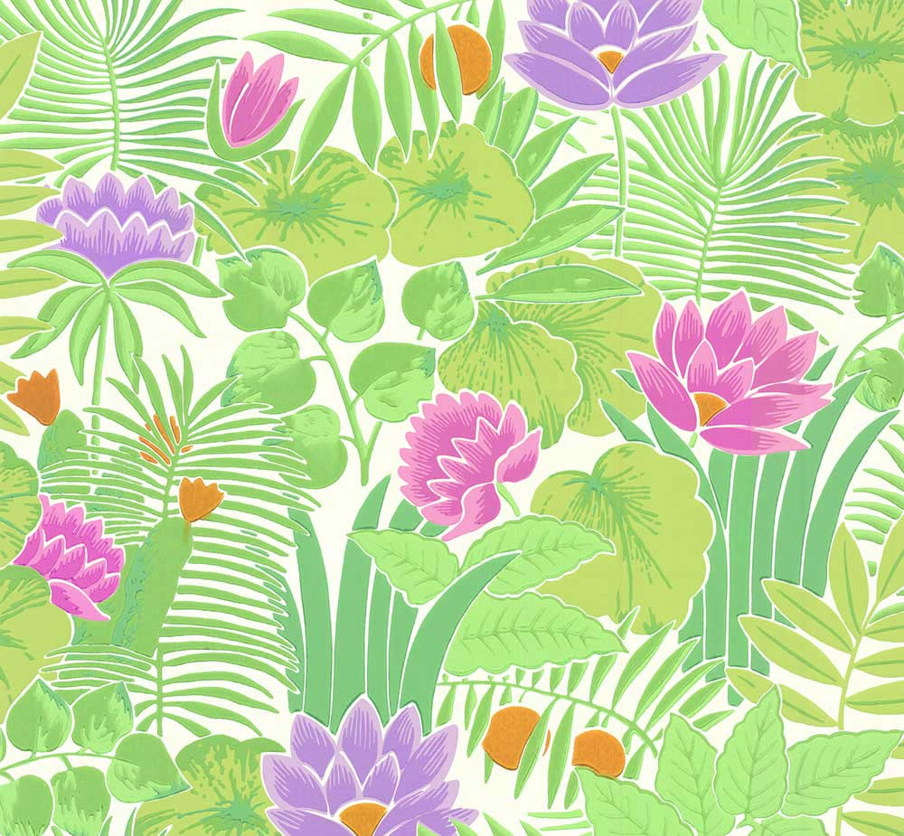 Little Greene 20th Century Papers Reverie 1971 Jardin