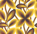 Little Greene 20th Century Papers Starflower 1967 Marigold