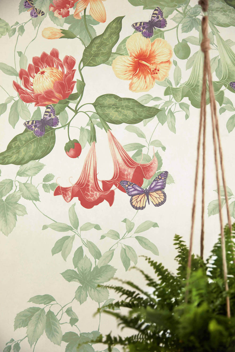 Little Greene Archive Trails II Asterid Lantern