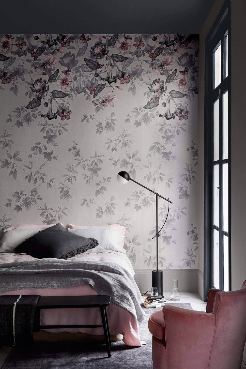 Little Greene Archive Trails II Asterid Nightshade