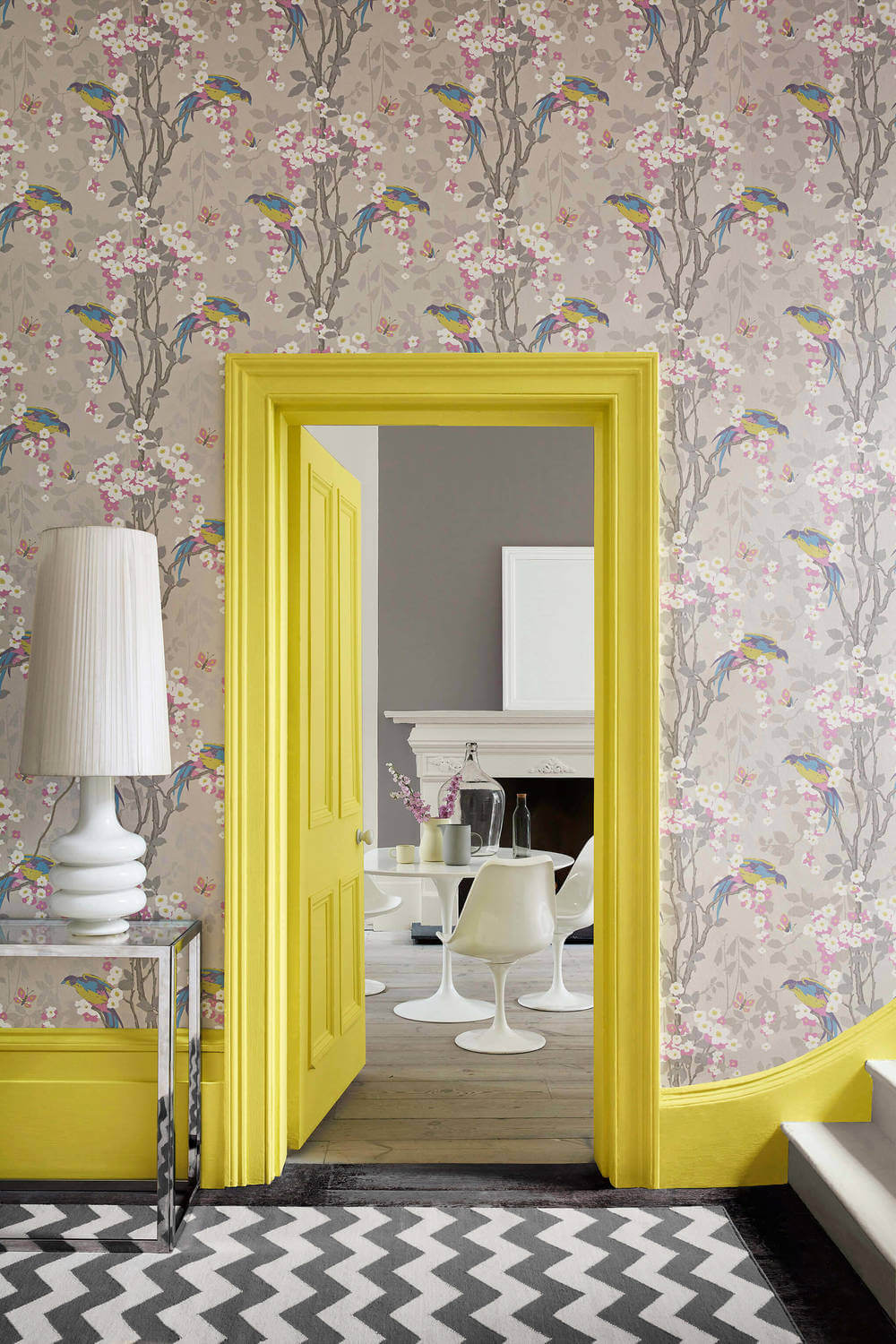 Little Greene Archive Trails II Loriini Dorain