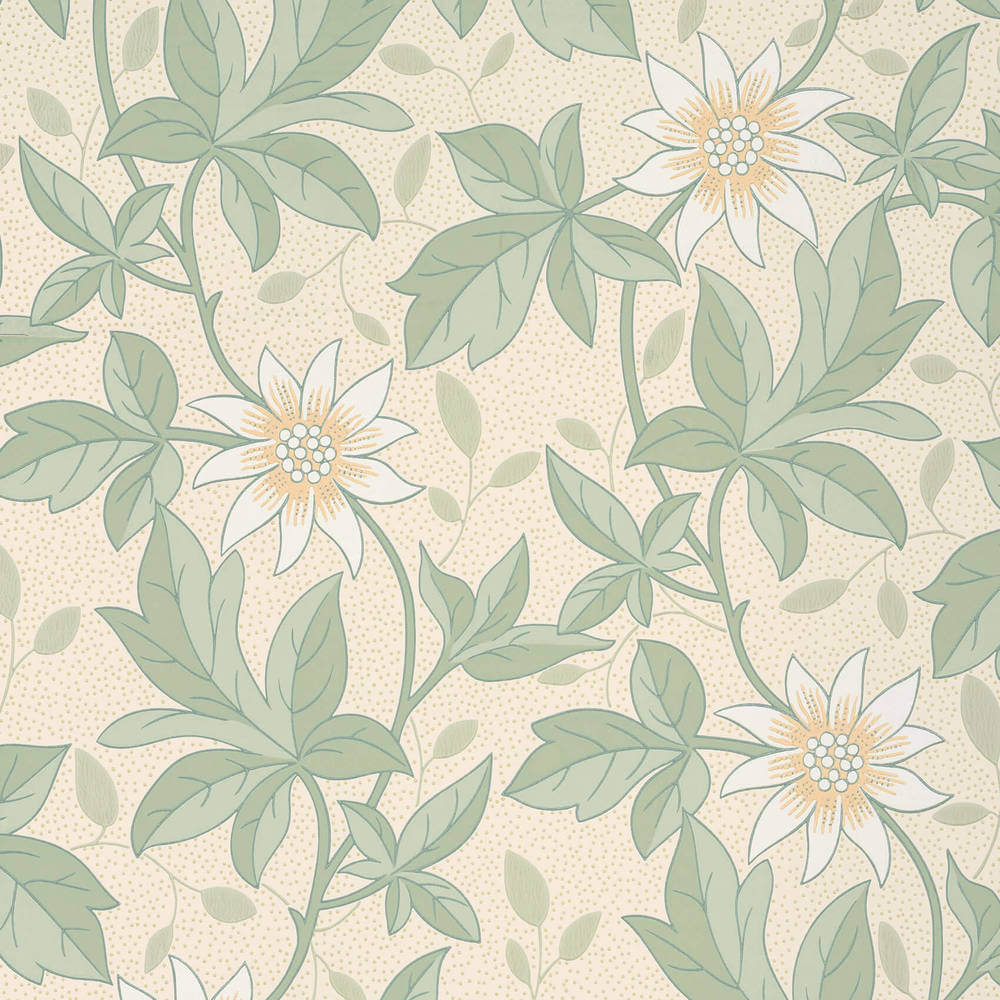 Little Greene Archive Trails II Monroe Gold Flower