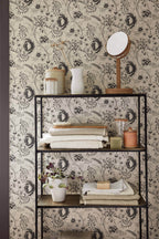 Little Greene Archive Trails II Woodblock Mono Knightsbridge