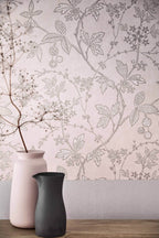 Little Greene Archive Trails II Wrest Trail Pink Plaster