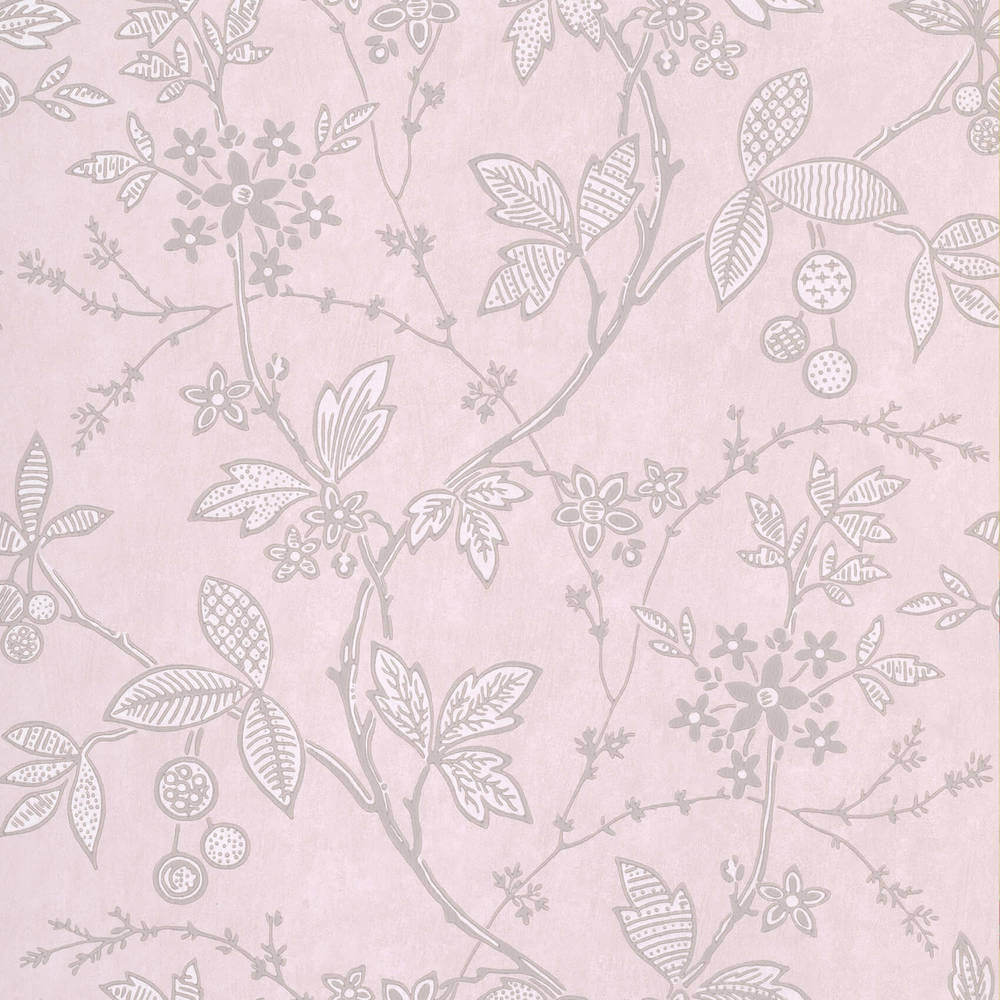 Little Greene Archive Trails II Wrest Trail Pink Plaster