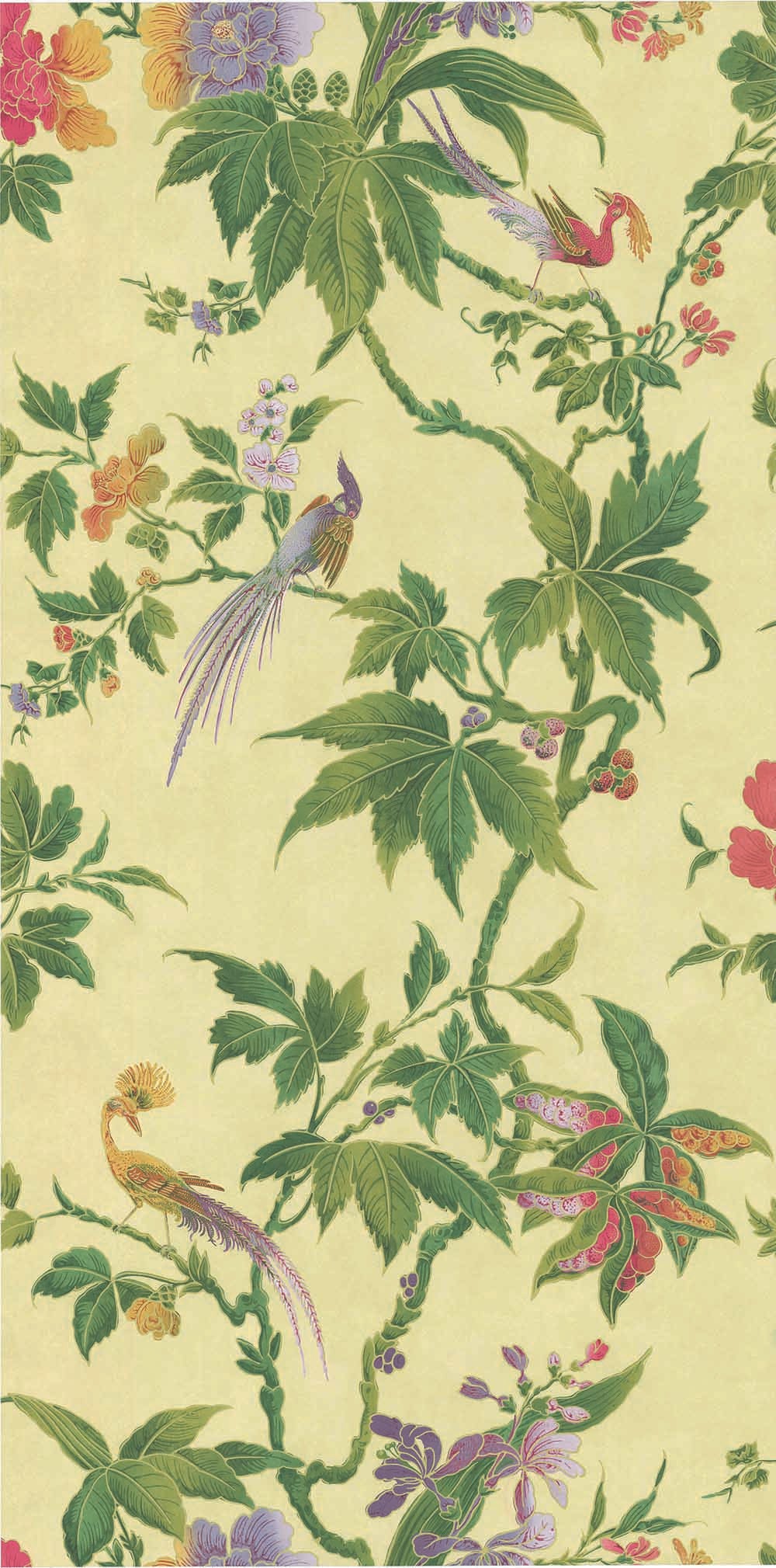 Little Greene Archive Trails Paradise 1940 Sunrise