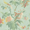 Little Greene Archive Trails Paradise Aquamarine