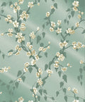 Little Greene Archive Trails Sakura 1936 Aqua Lustre