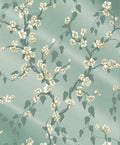 Staal Little Greene Archive Trails Sakura 1936 Aqua Lustre