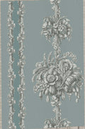 Little Greene London Wallpapers IV Chelsea Bridge 1850 Archive Blue