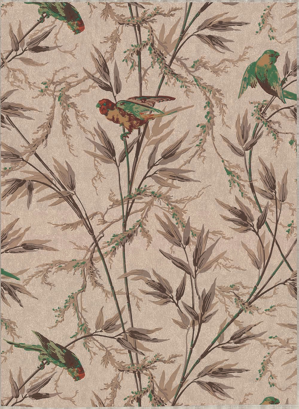 Little Greene London Wallpapers IV Great Ormond St. 1890 Cappucino