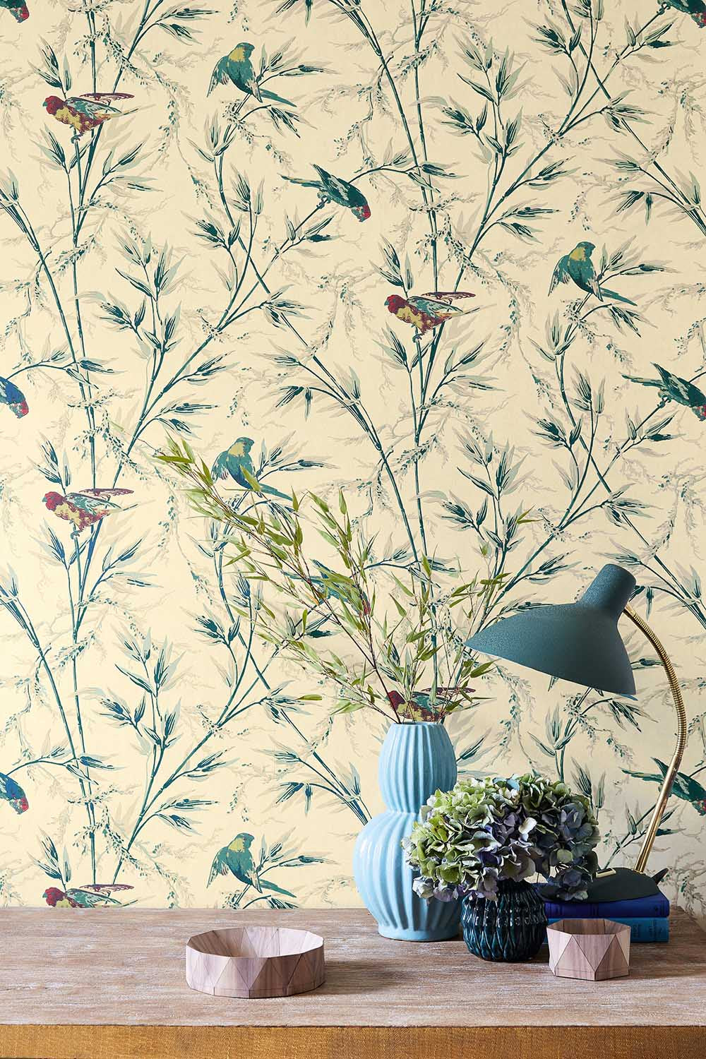 Little Greene London Wallpapers IV Great Ormond St. 1890 Parchment