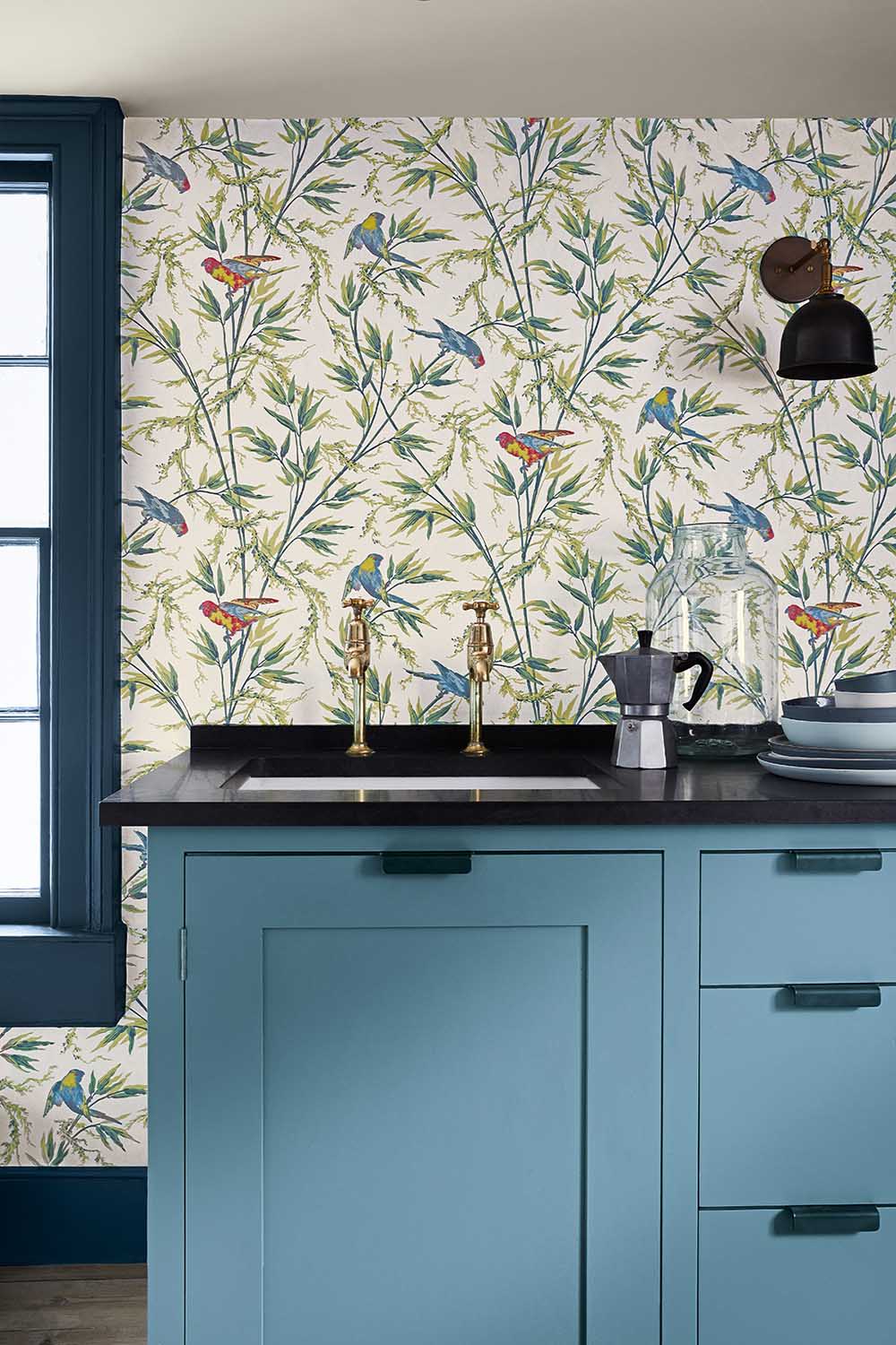 Little Greene London Wallpapers IV Great Ormond St. 1890 Tropical