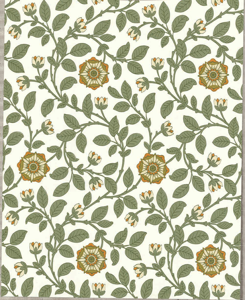 Little Greene London Wallpapers IV Richmond Green 1880 Platinum