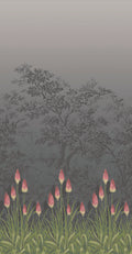 Little Greene London Wallpapers IV Upper Brook St. 1920 Minuit
