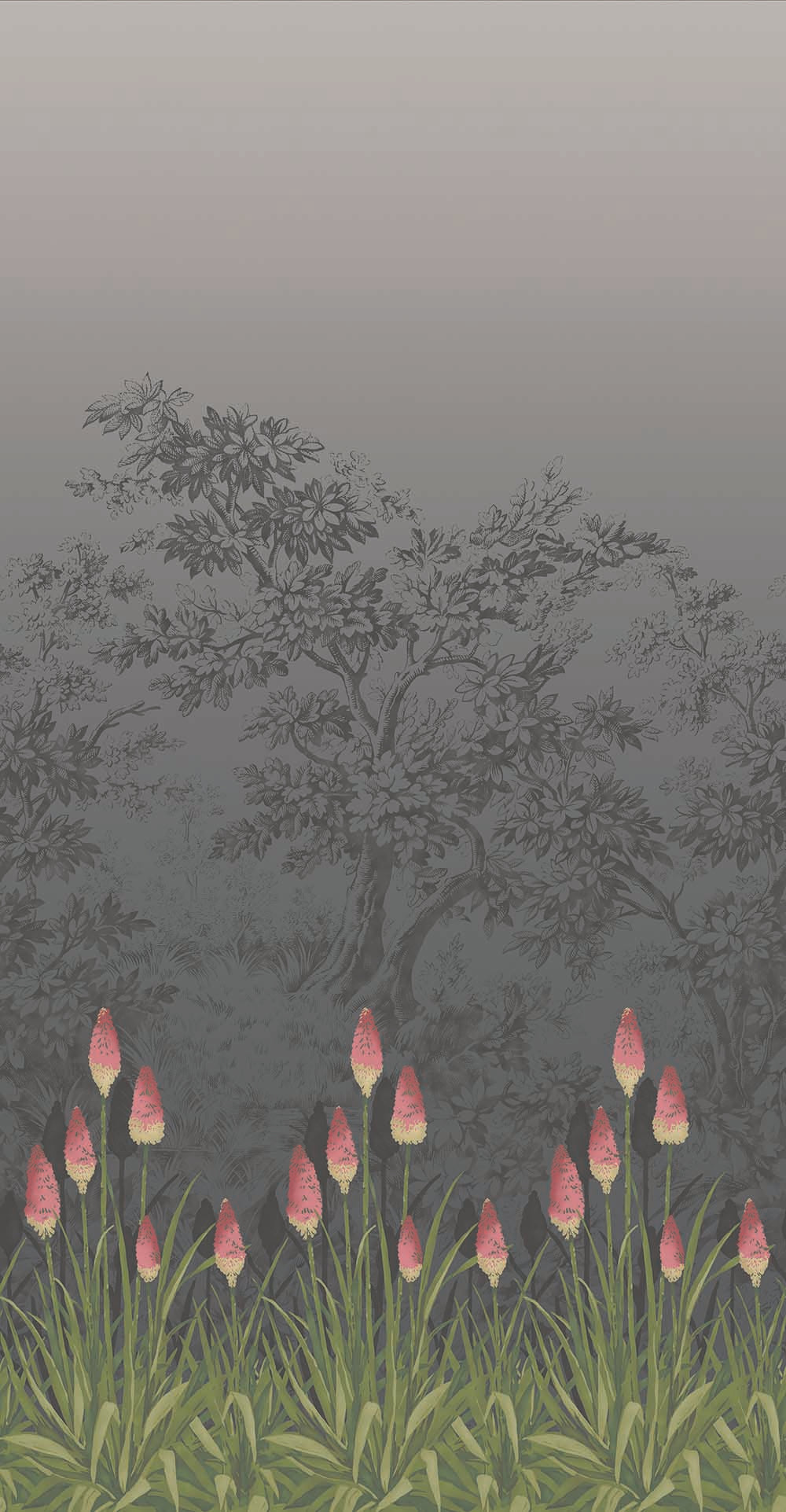 Little Greene London Wallpapers IV Upper Brook St. 1920 Minuit