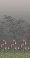 Staal Little Greene London Wallpapers IV Upper Brook St. 1920 Minuit