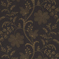 Little Greene London Wallpapers V Bedford Sq Ebony Gold