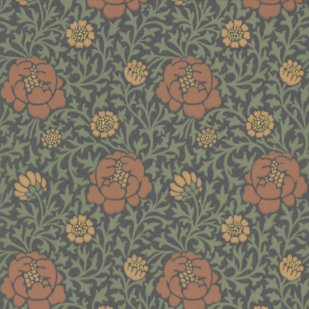 Little Greene London Wallpapers V Lansdowne Walk Ash