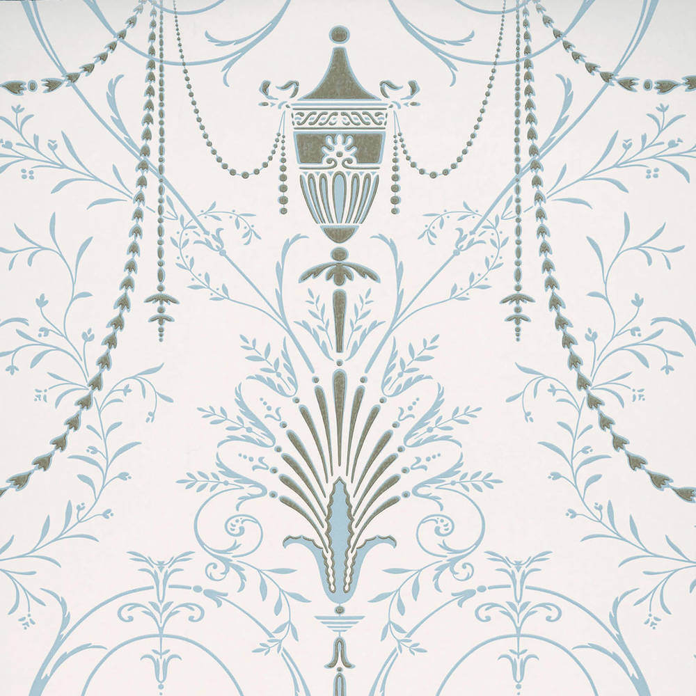 Little Greene London Wallpapers V Marlborough Crystal
