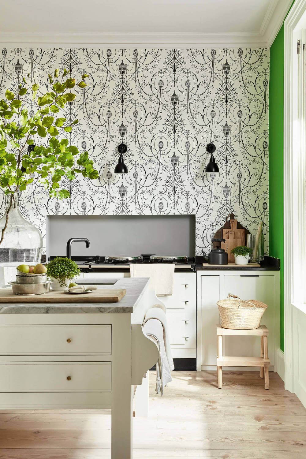 Little Greene London Wallpapers V Marlborough Glace