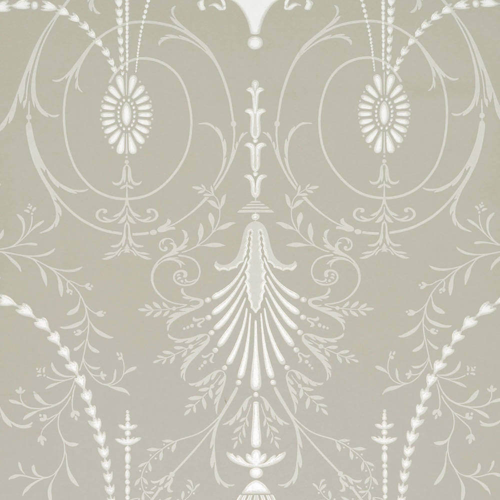 Little Greene London Wallpapers V Marlborough Paris Grey