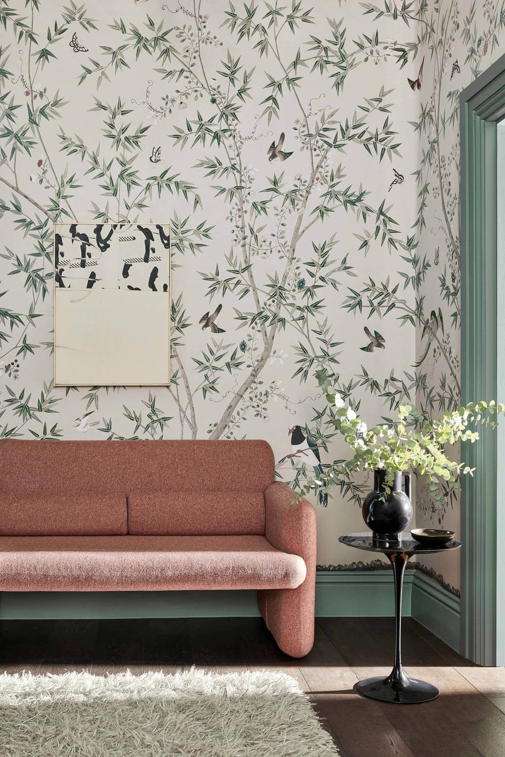 Little Greene National Trust Papers Belton Scenic Oyster 1