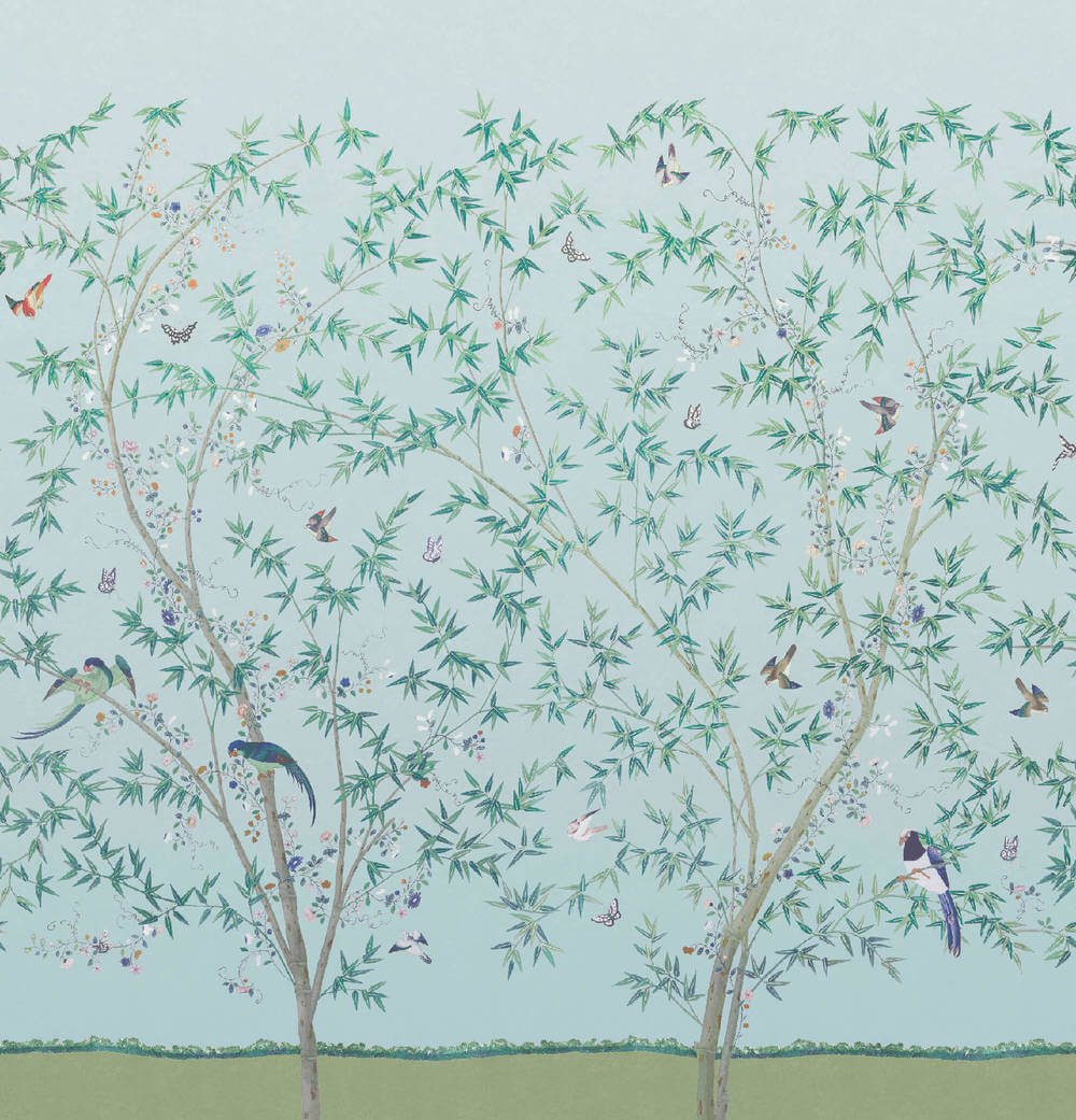 Little Greene National Trust Papers Belton Scenic Pavilion 1