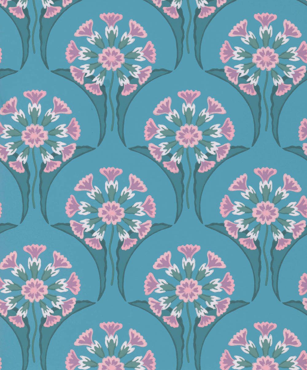 Little Greene National Trust Papers Hencroft Azure