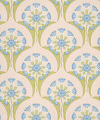 Little Greene National Trust Papers Hencroft Blue Primula