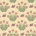 Staal Little Greene National Trust Papers II Burges Snail Travertine