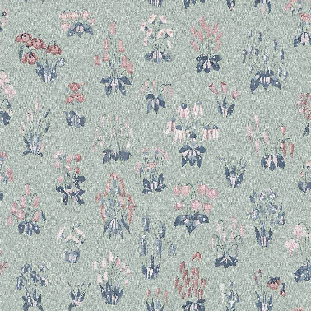 Little Greene National Trust Papers II Millefleur Chambray