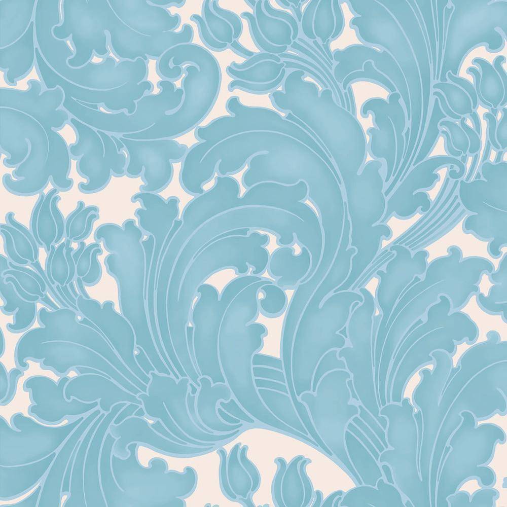 Staal Little Greene National Trust Papers II Tulip Powder Blue