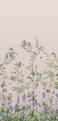 Staal Little Greene National Trust Papers III Bird & Bluebell China Clay