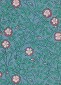 Staal Little Greene National Trust Papers III Briar Rose Marine Blue