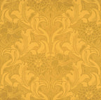 Little Greene National Trust Papers III Dahlia Scroll Giallo