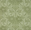 Little Greene National Trust Papers III Dahlia Scroll Pea Green