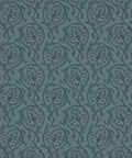 Little Greene National Trust Papers III Hoja Air Force Blue