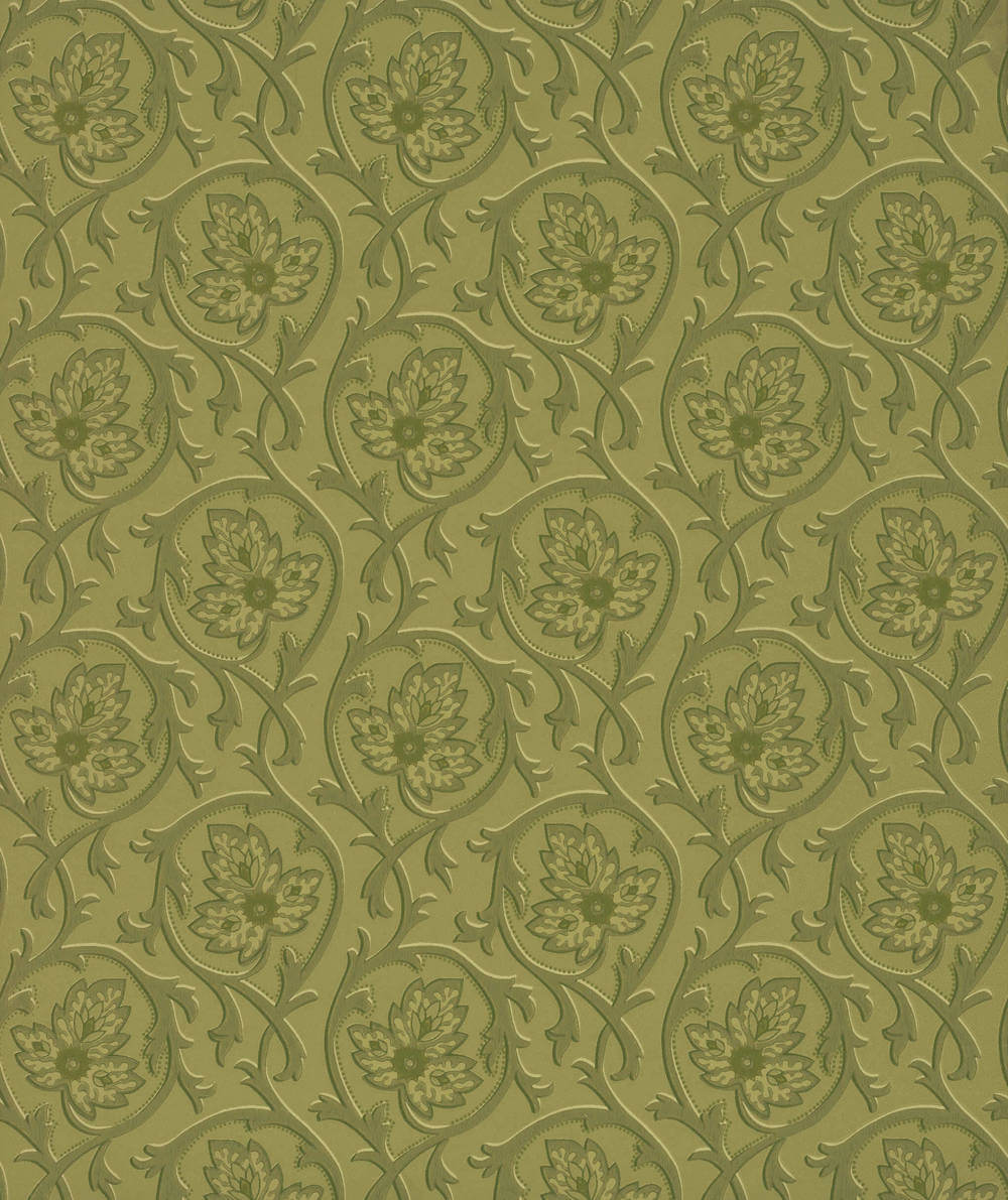 Little Greene National Trust Papers III Hoja Garden